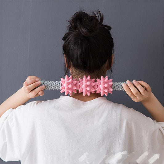 Thorn Ball Fitness Massage Stick for Yoga and Recovery.