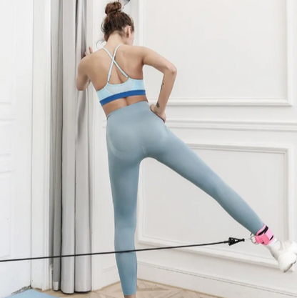 D-Ring Power Ankle Strap - Hip Stretch & Strength Trainer.